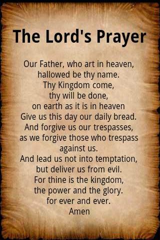 Lord's prayer
